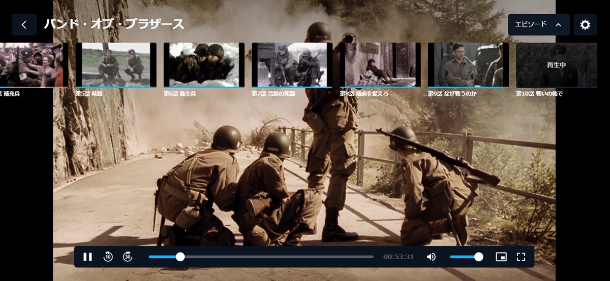 HBO戦争ドラマ「バンド・オブ・ブラザース」動画配信を無料で見る方法