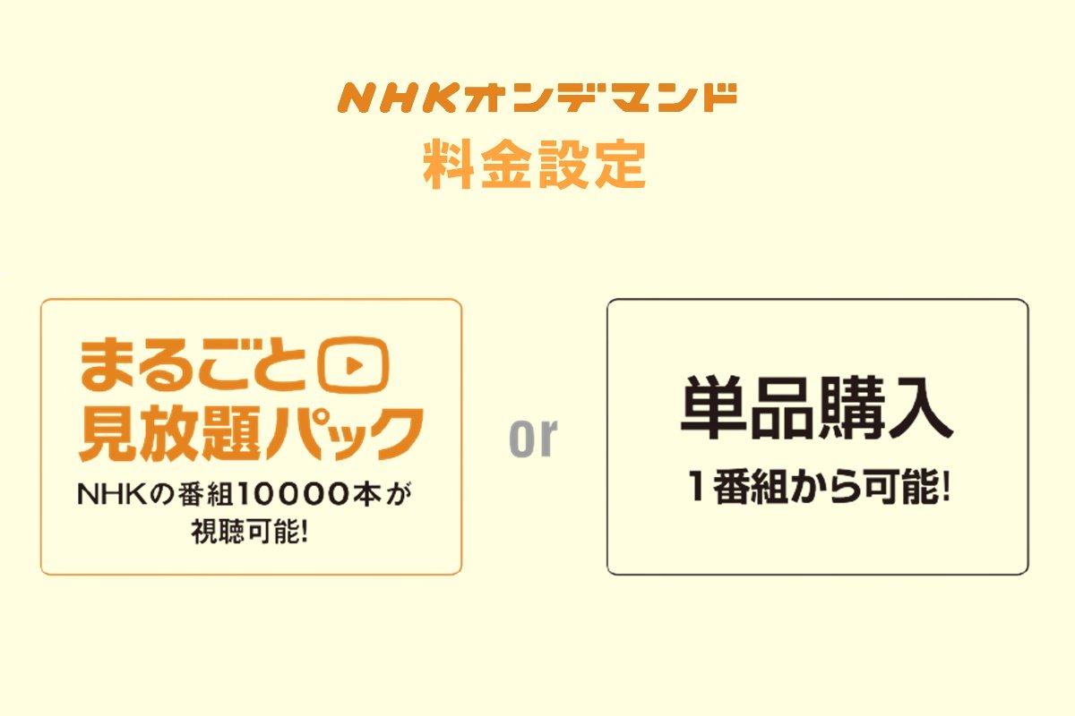 NHKオンデマンド料金の支払い方法