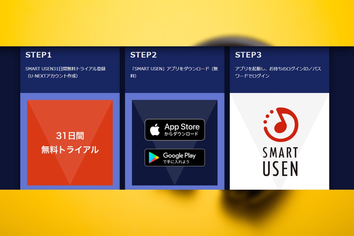 BGMにおすすめの安い音楽アプリSMART USEN（スマートユーセン）無料お試し利用の登録方法